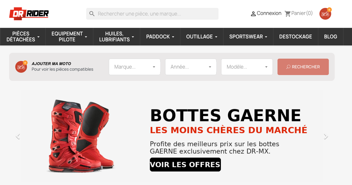 site boutique dr-rider.com
